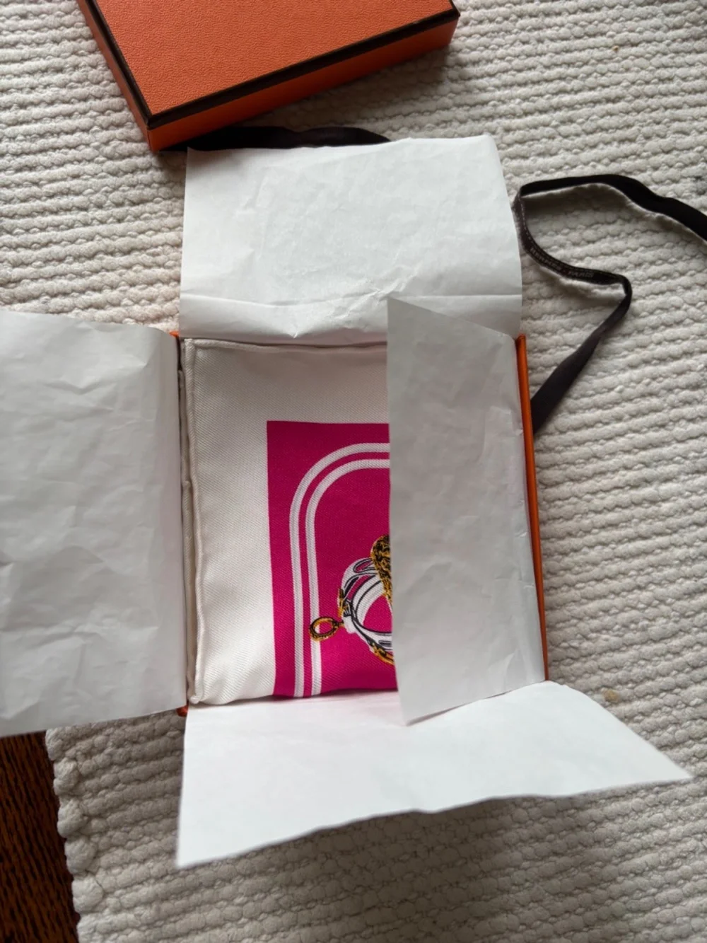 Hermes’ mini scarf
